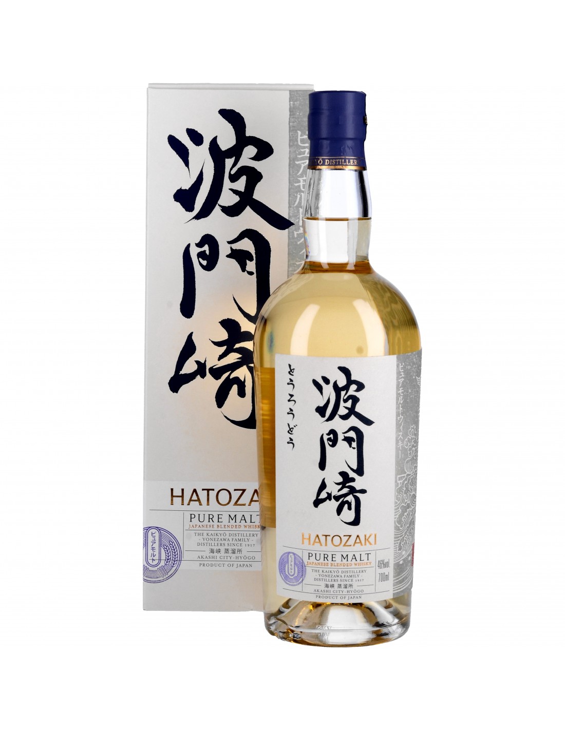 Hatozaki Whisky Pure Malt 46° Whiskies Kaikyo Japonais XO-Vin - & Distillery Bourbons - Spiritueux The Etui 