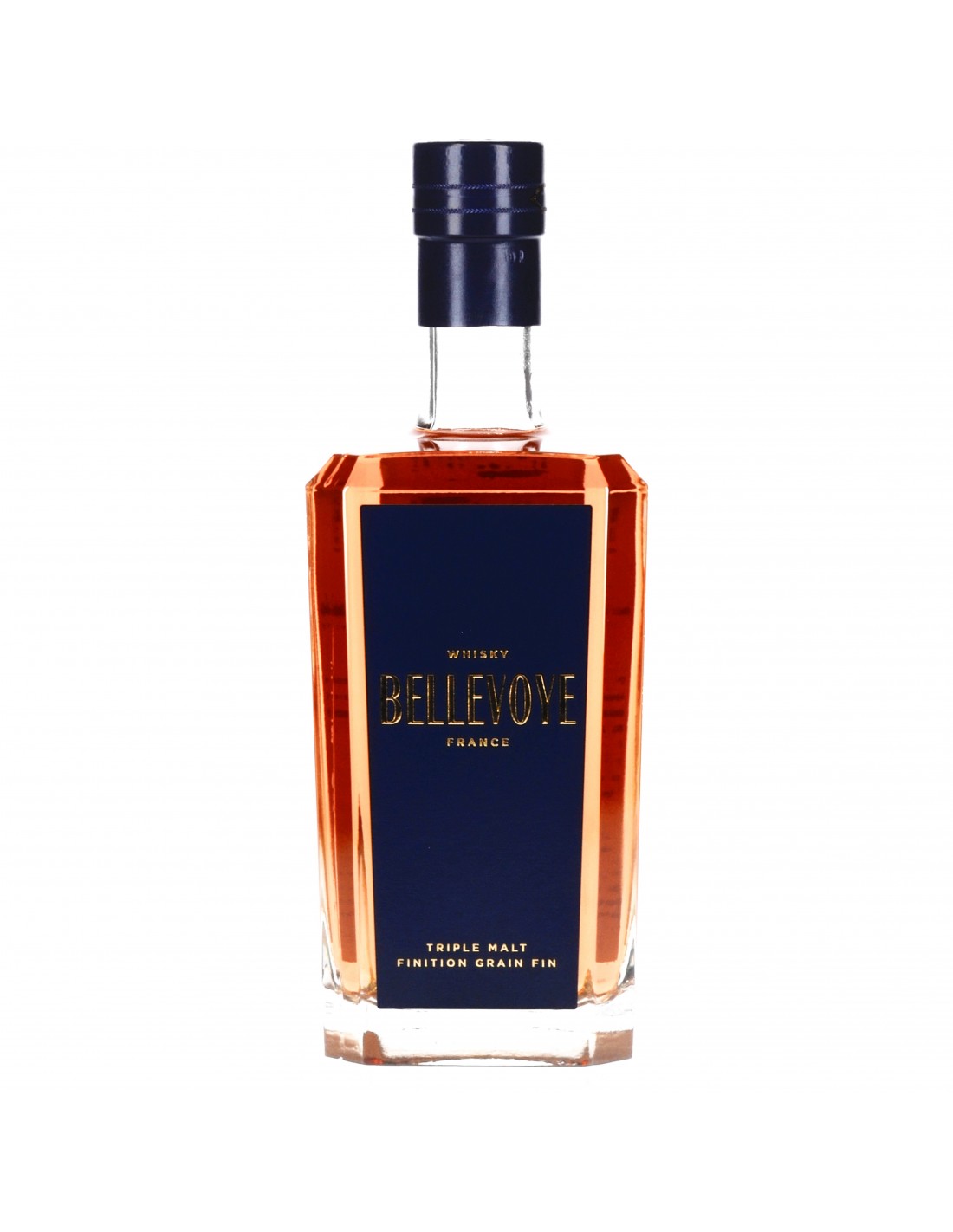 Whisky Bellevoye - Bleu triple malt « finition grain fin » - France Whisky  bellevoye