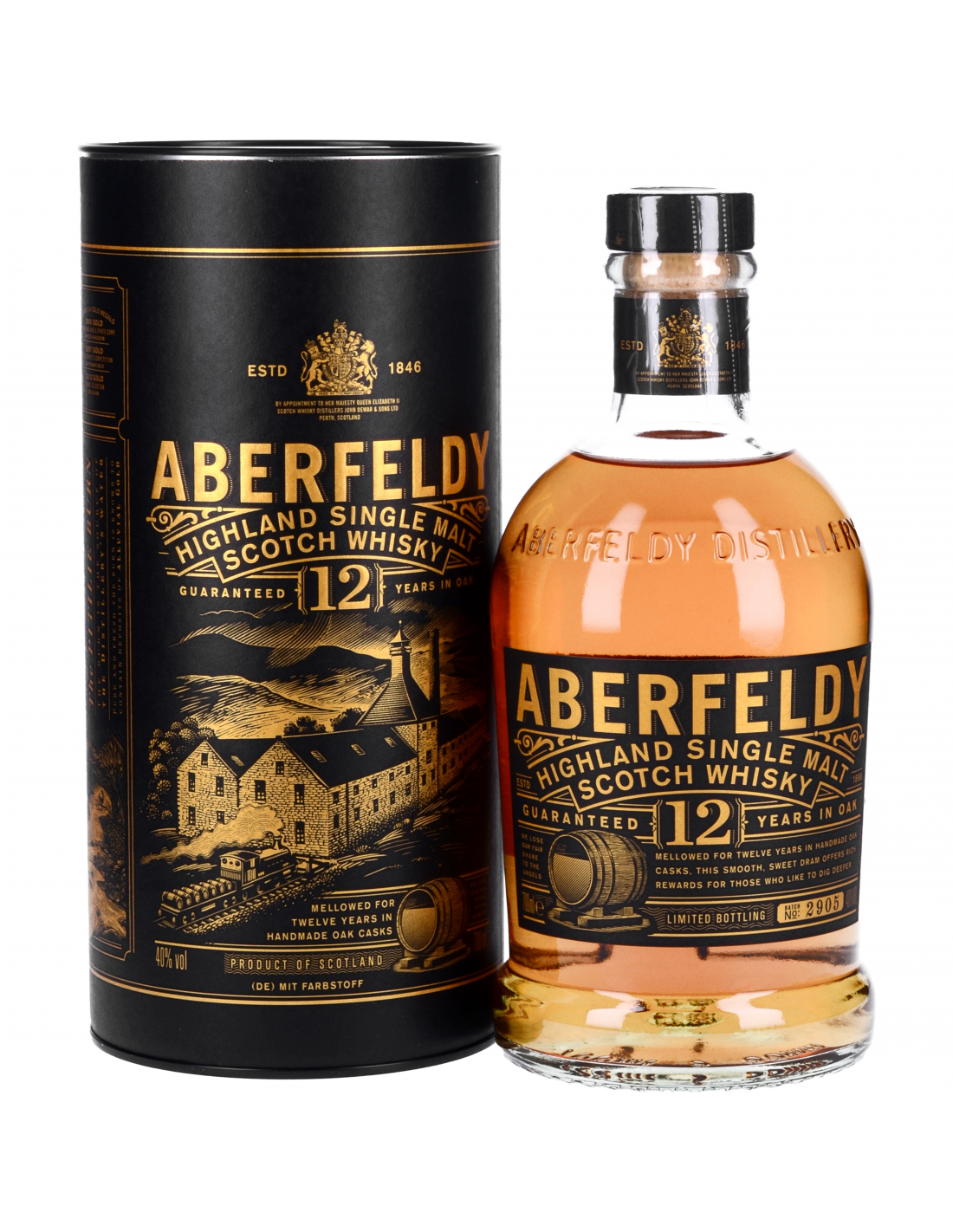Aberfeldy whisky écossais 21 ans 70cl