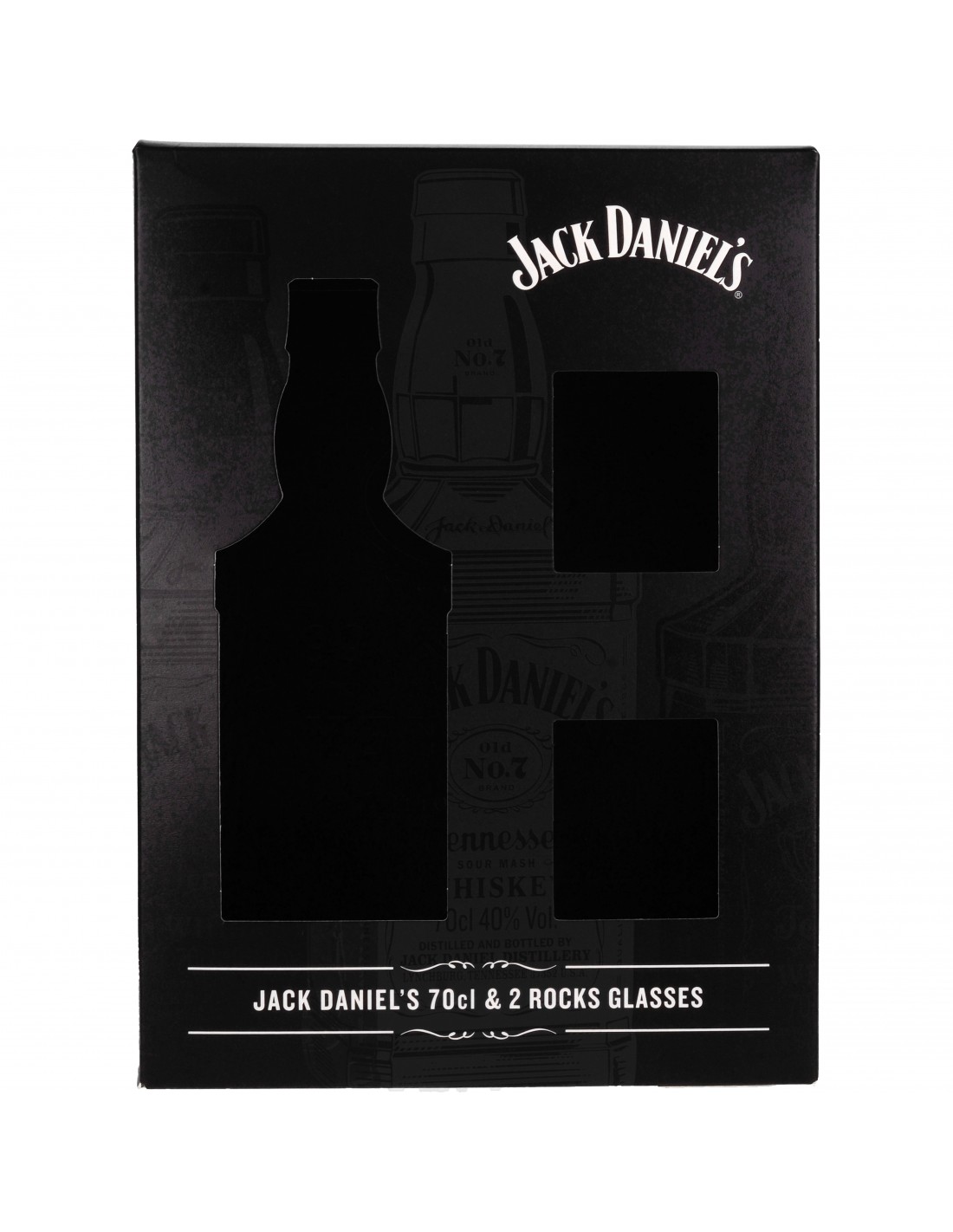 Coffret Whisky Jack Daniel's Gentleman Jack + 2 verres » Spirits