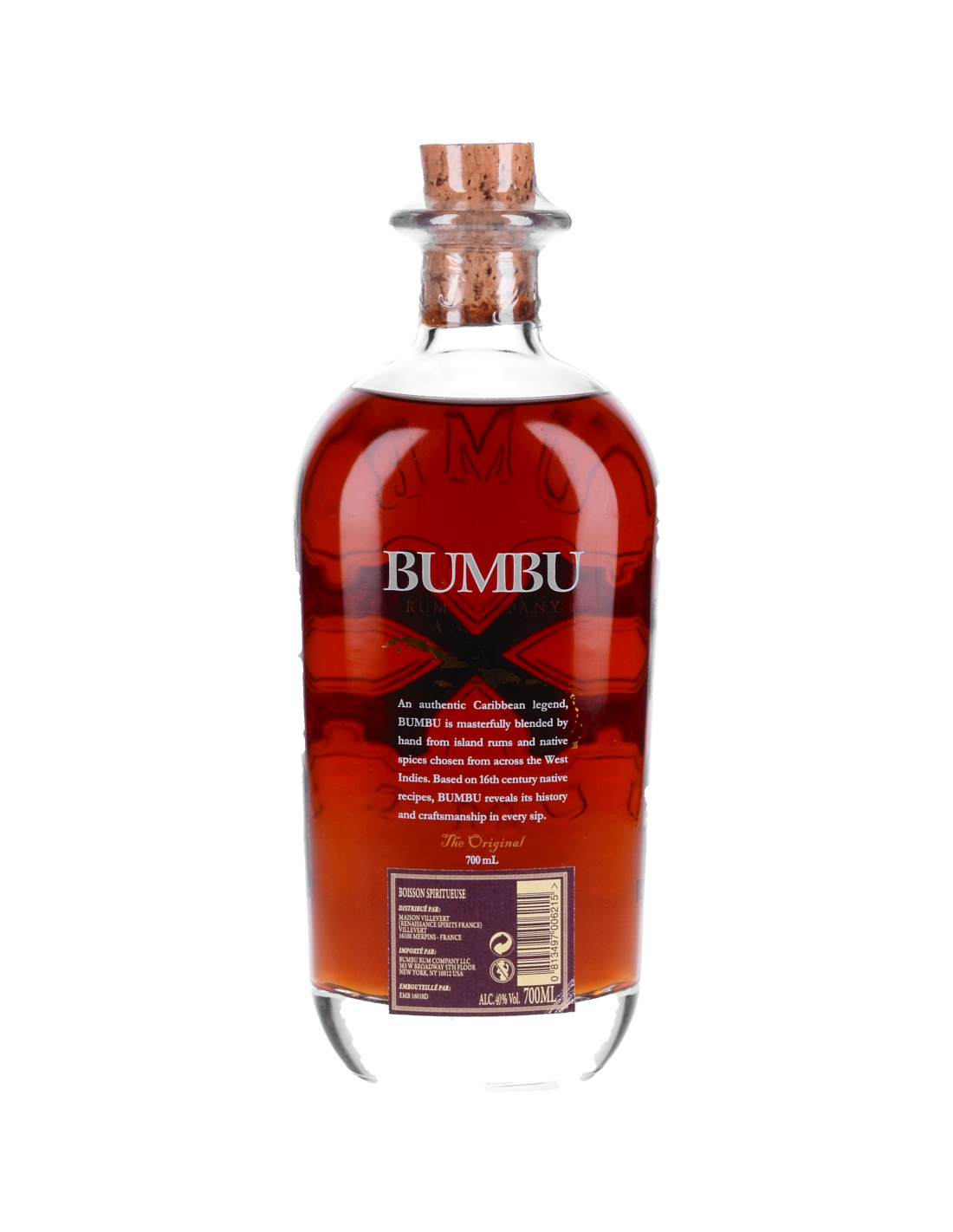 Bumbu Rhum Xo Rum 40° Tube - Bumbu - Rhum ambré Rhums & Cachaças  Spiritueux - XO-Vin